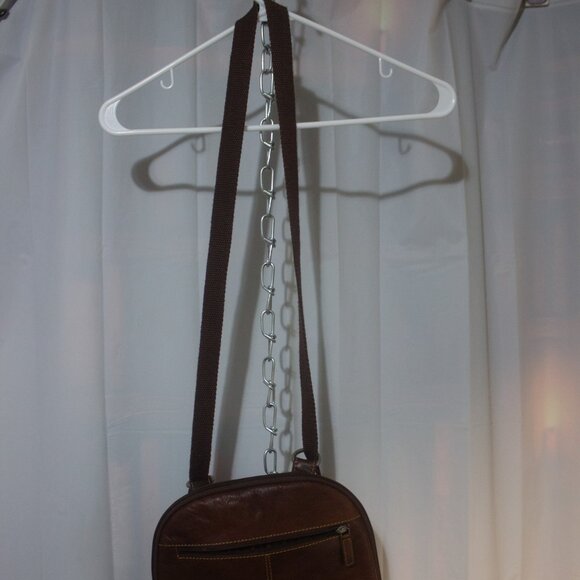 Jack Georges Leather Backpack Preowned